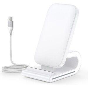 15W Fast Wireless Charger Stand for Samsung Z Fold 8 Flip 8 S26 Ultra Pixel 10